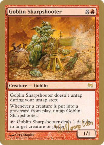 Goblin Sharpshooter (Wolfgang Eder) [World Championship Decks 2003] - The Mythic Store | 24h Order Processing