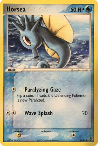 Horsea (58/97) [EX: Battle Stadium] - The Mythic Store | 24h Order Processing