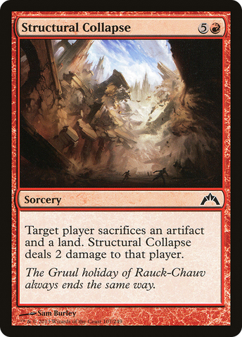 Structural Collapse [Gatecrash] - The Mythic Store | 24h Order Processing