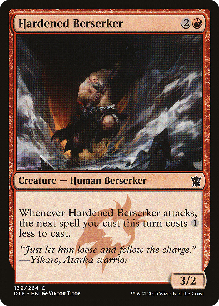 Hardened Berserker [Dragons of Tarkir] - The Mythic Store | 24h Order Processing