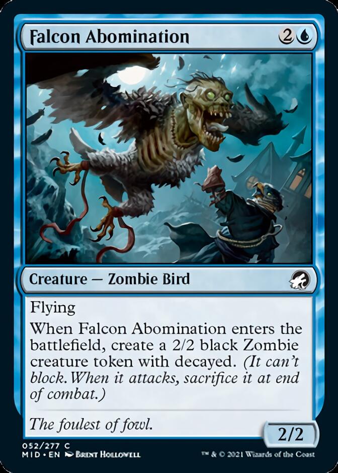 Falcon Abomination [Innistrad: Midnight Hunt] - The Mythic Store | 24h Order Processing