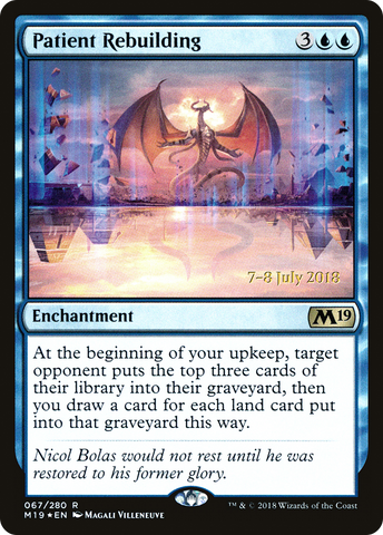 Patient Rebuilding [Core Set 2019 Prerelease Promos] - The Mythic Store | 24h Order Processing