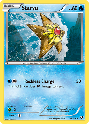 Staryu (33/146) [XY: Base Set] - The Mythic Store | 24h Order Processing