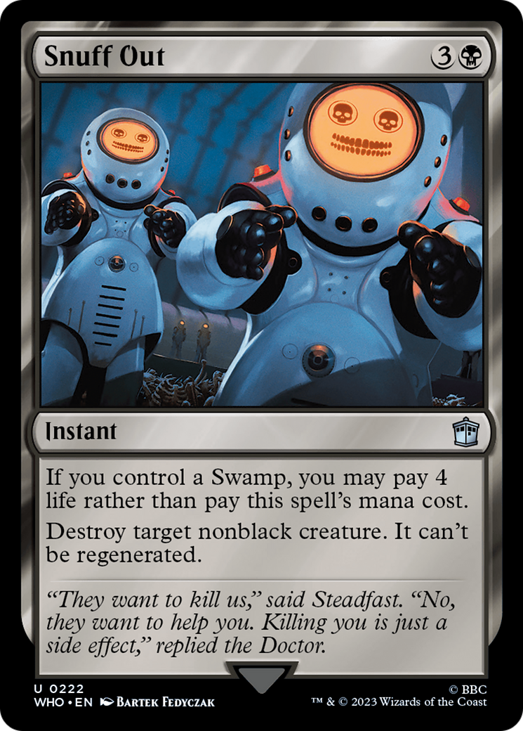 Snuff Out [Doctor Who] - The Mythic Store | 24h Order Processing