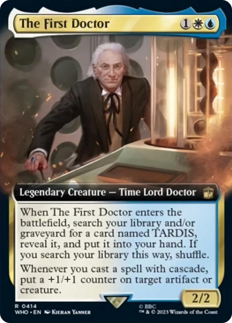 The First Doctor (Extended Art) [Doctor Who] - The Mythic Store | 24h Order Processing