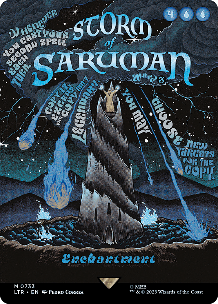 Storm of Saruman (Borderless Poster) [The Lord of the Rings: Tales of Middle-Earth] - The Mythic Store | 24h Order Processing