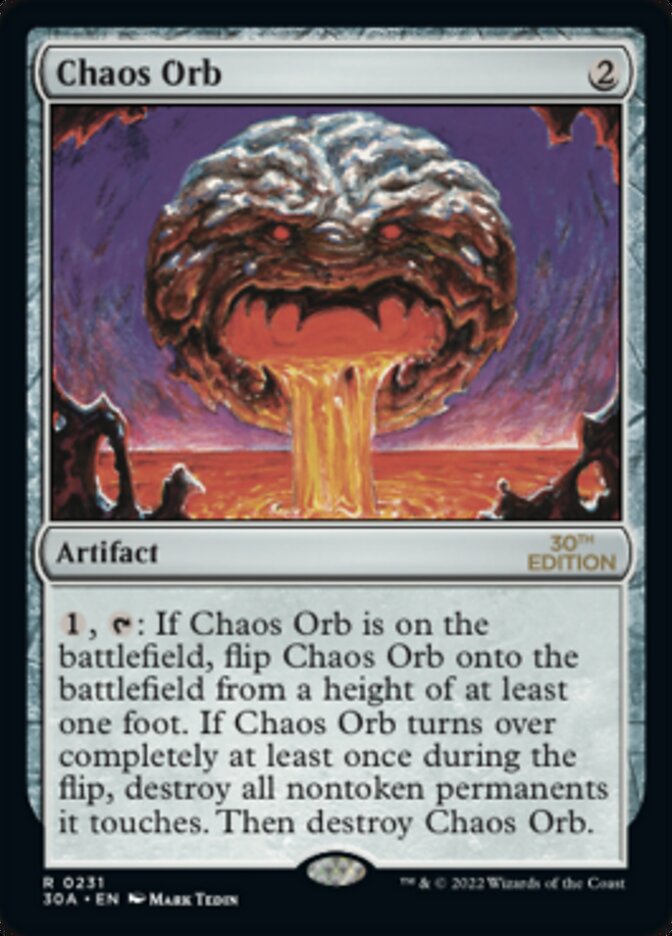 Chaos Orb [30th Anniversary Edition] - The Mythic Store | 24h Order Processing