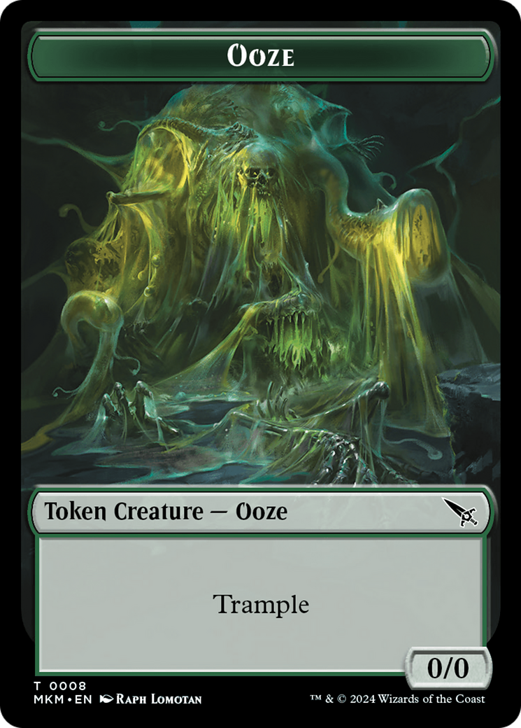 Ooze Token [Murders at Karlov Manor Tokens] - The Mythic Store | 24h Order Processing