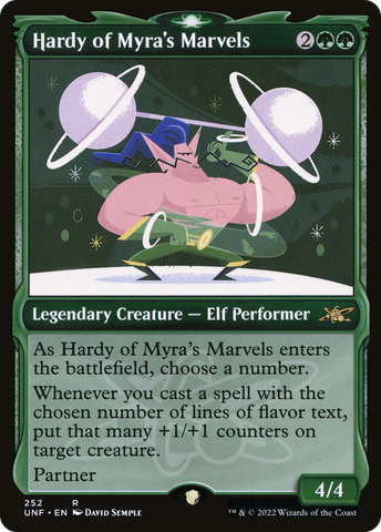 Hardy of Myra's Marvels (Showcase) [Unfinity] - The Mythic Store | 24h Order Processing