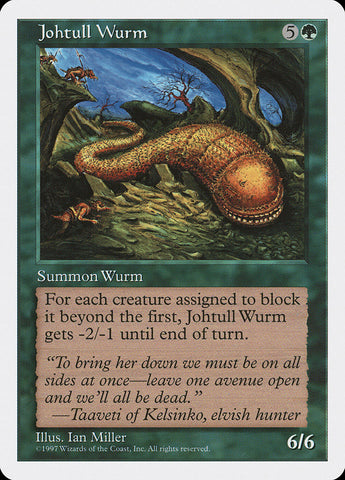 Johtull Wurm [Fifth Edition] - The Mythic Store | 24h Order Processing
