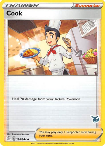Cook (228/264) (Eevee Deck) [Battle Academy 2022] - The Mythic Store | 24h Order Processing