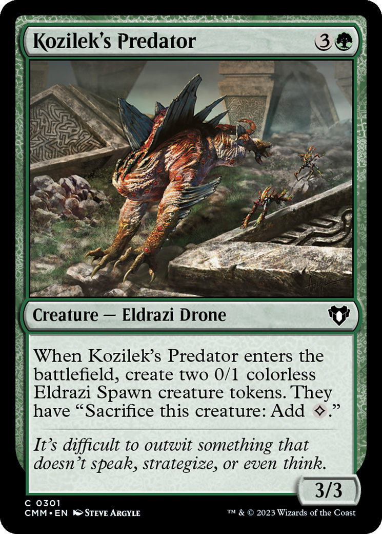 Kozilek's Predator [Commander Masters] - The Mythic Store | 24h Order Processing