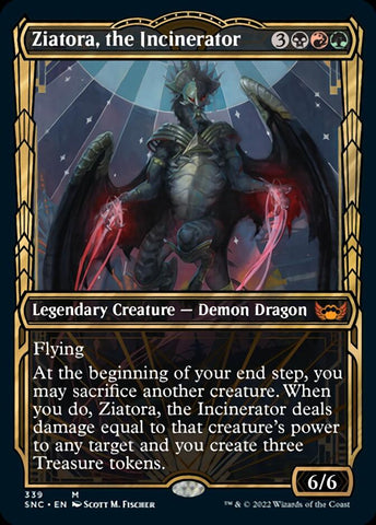 Ziatora, the Incinerator (Showcase Golden Age) [Streets of New Capenna] - The Mythic Store | 24h Order Processing