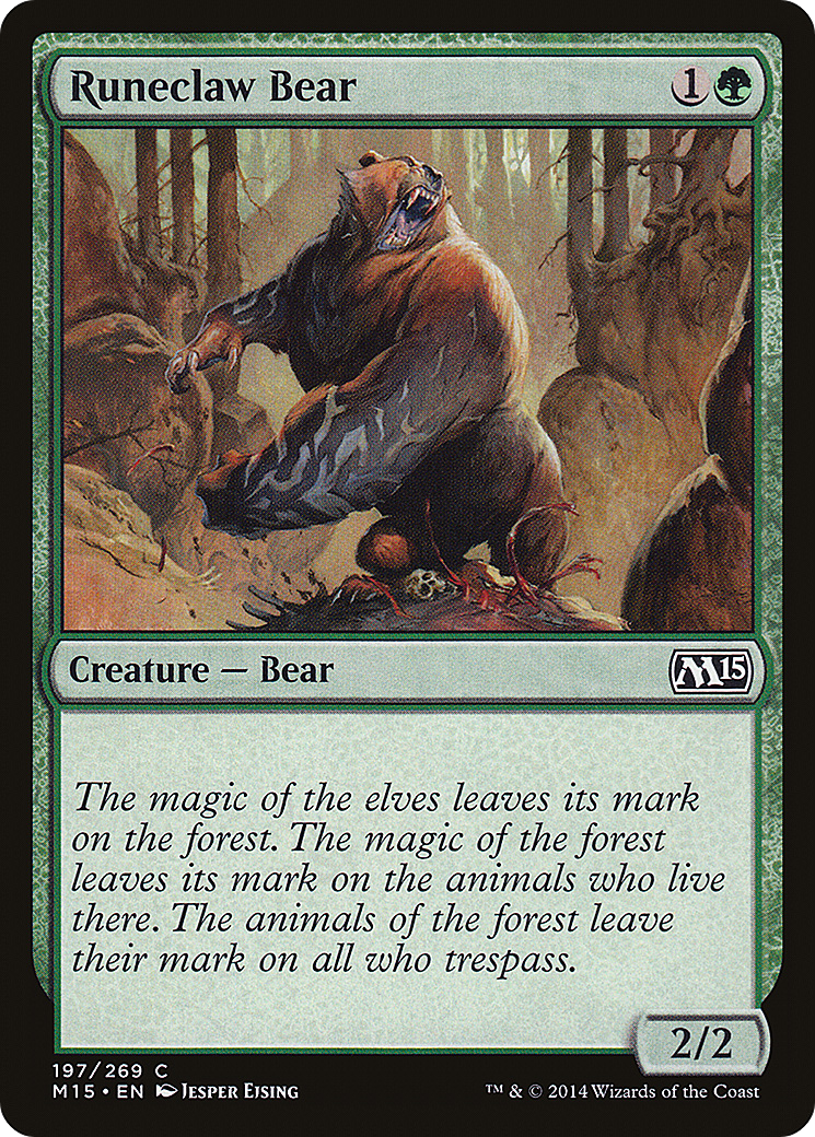 Runeclaw Bear [Magic 2015] - The Mythic Store | 24h Order Processing