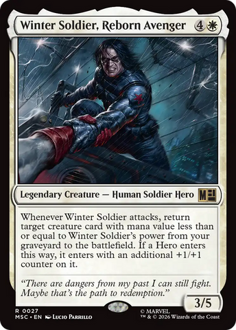 Winter Soldier, Reborn Avenger [Marvel Super Heroes Commander] - The Mythic Store | 24h Order Processing