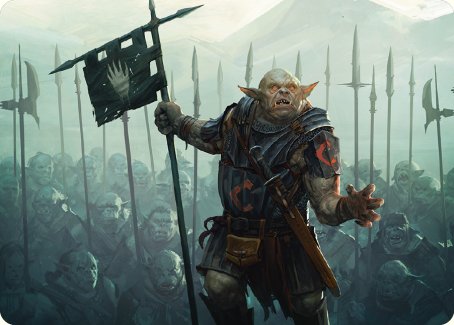 Ugluk of the White Hand Art Card [The Lord of the Rings: Tales of Middle-earth Art Series] - The Mythic Store | 24h Order Processing