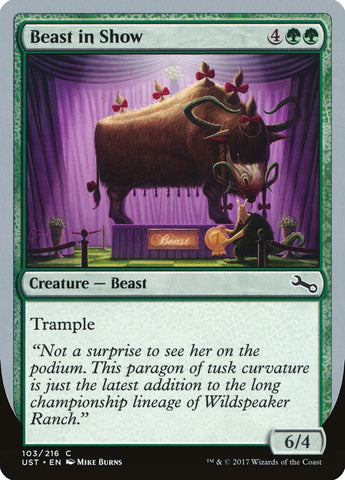 Beast in Show ("Not a surprise...") [Unstable] - The Mythic Store | 24h Order Processing