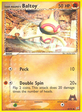 Team Magma's Baltoy (60/95) [EX: Team Magma vs Team Aqua] - The Mythic Store | 24h Order Processing