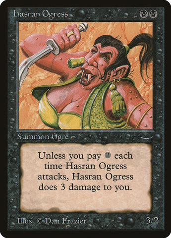 Hasran Ogress (Dark Mana Cost) [Arabian Nights] - The Mythic Store | 24h Order Processing