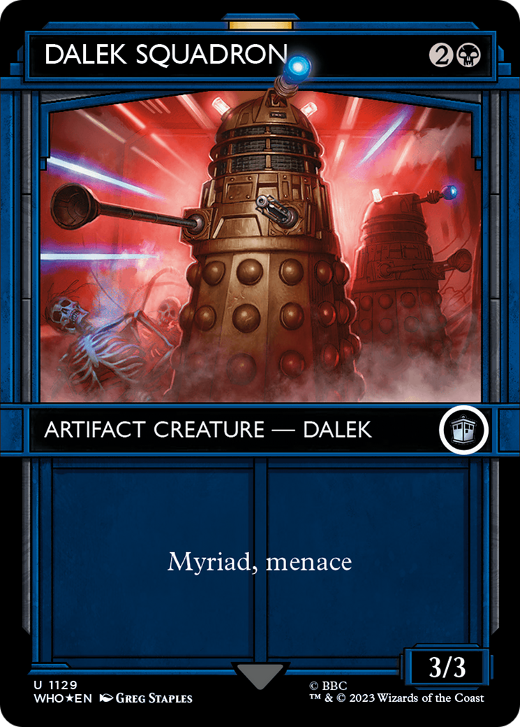 Dalek Squadron (Showcase) (Surge Foil) [Doctor Who] - The Mythic Store | 24h Order Processing