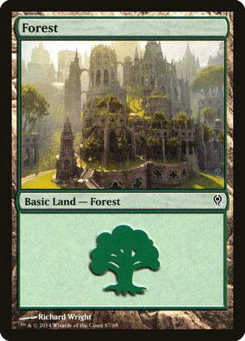 Forest (87) [Duel Decks: Jace vs. Vraska] - The Mythic Store | 24h Order Processing