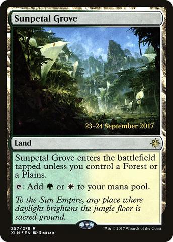 Sunpetal Grove [Ixalan Prerelease Promos] - The Mythic Store | 24h Order Processing