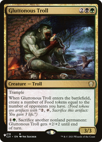 Gluttonous Troll [The List] - The Mythic Store | 24h Order Processing