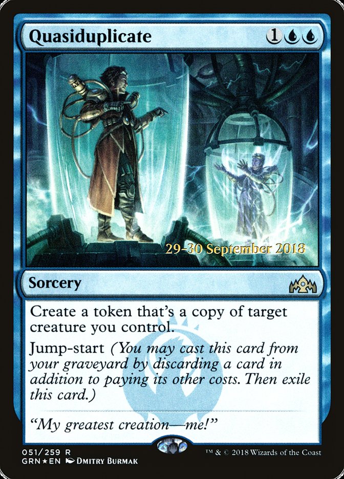 Quasiduplicate [Guilds of Ravnica Prerelease Promos] - The Mythic Store | 24h Order Processing