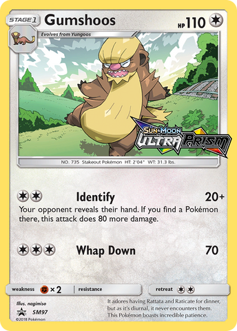 Gumshoos (SM97) [Sun & Moon: Black Star Promos] - The Mythic Store | 24h Order Processing