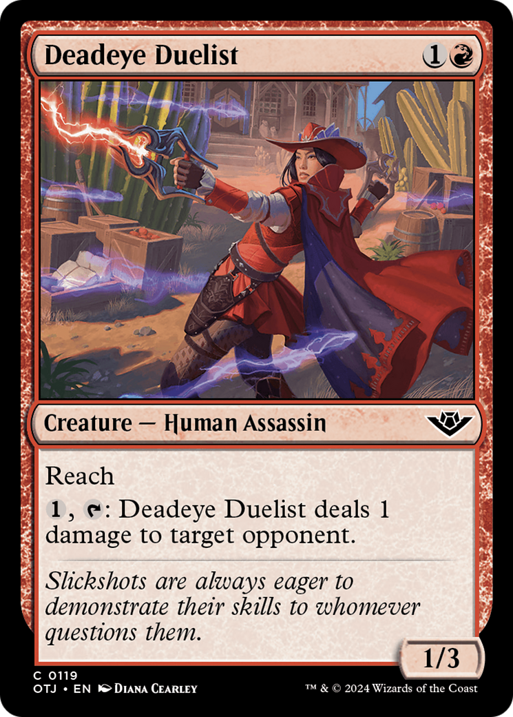 Deadeye Duelist [Outlaws of Thunder Junction] - The Mythic Store | 24h Order Processing
