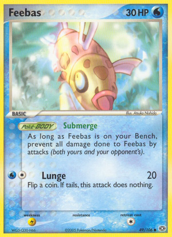 Feebas (49/106) [EX: Emerald] - The Mythic Store | 24h Order Processing