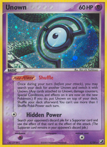 Unown (C) (C/28) [EX: Unseen Forces] - The Mythic Store | 24h Order Processing