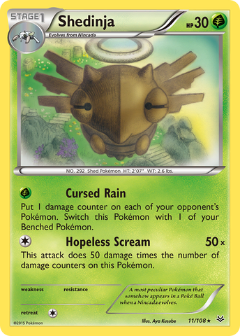 Shedinja (11/108) [XY: Roaring Skies] - The Mythic Store | 24h Order Processing