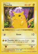Pikachu (58/102) (Red Cheeks Misprint) [Base Set 1st Edition] - The Mythic Store | 24h Order Processing