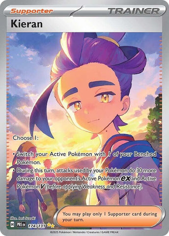 Kieran (174/131) [Scarlet & Violet: Prismatic Evolutions] - The Mythic Store | 24h Order Processing
