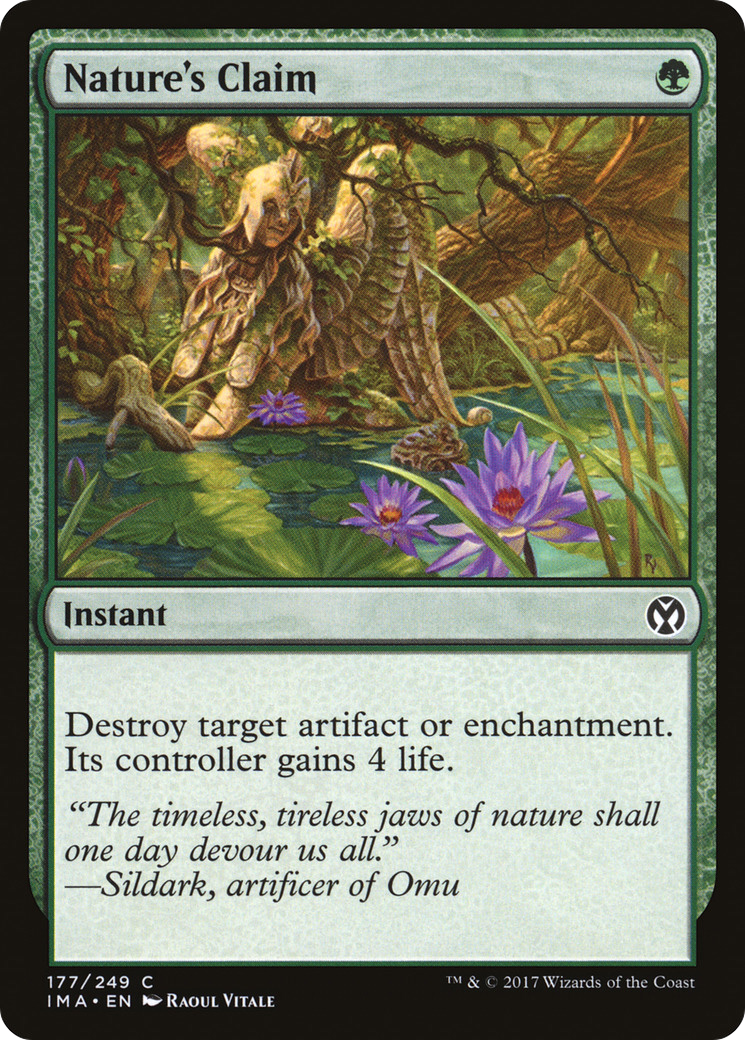 Nature's Claim [Iconic Masters] - The Mythic Store | 24h Order Processing