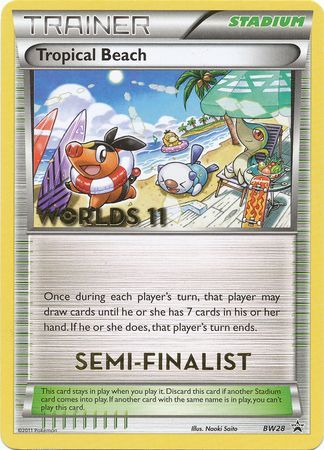 Tropical Beach (BW28) (Semi Finalist) [Black & White: Black Star Promos] - The Mythic Store | 24h Order Processing