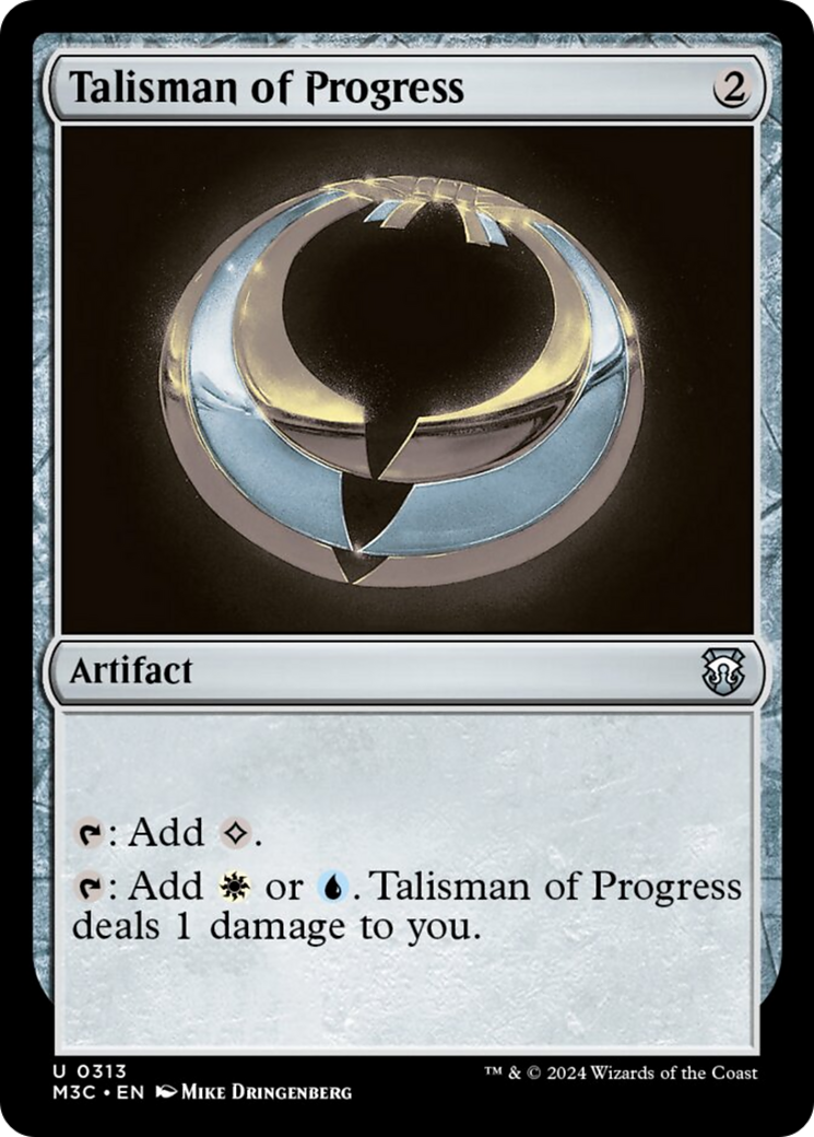 Talisman of Progress [Modern Horizons 3 Commander] - The Mythic Store | 24h Order Processing