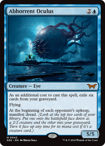 Abhorrent Oculus [Duskmourn: House of Horror] - The Mythic Store | 24h Order Processing