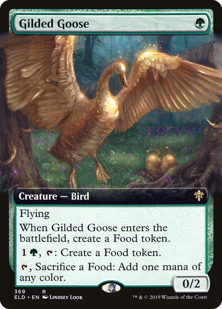 Gilded Goose (Extended Art) [Throne of Eldraine] - The Mythic Store | 24h Order Processing