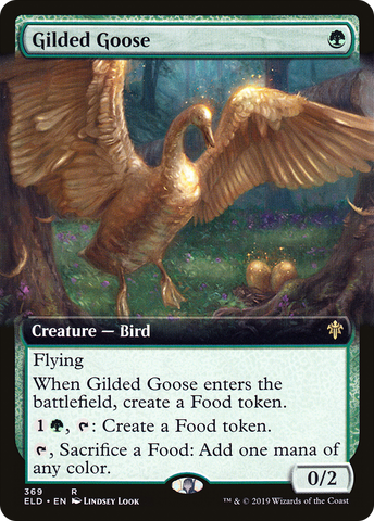 Gilded Goose (Extended Art) [Throne of Eldraine] - The Mythic Store | 24h Order Processing