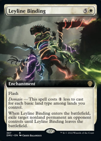 Leyline Binding (Extended Art) [Dominaria United] - The Mythic Store | 24h Order Processing