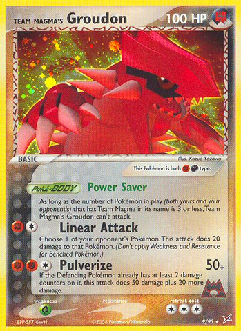 Team Magma's Groudon (9/95) [EX: Team Magma vs Team Aqua] - The Mythic Store | 24h Order Processing