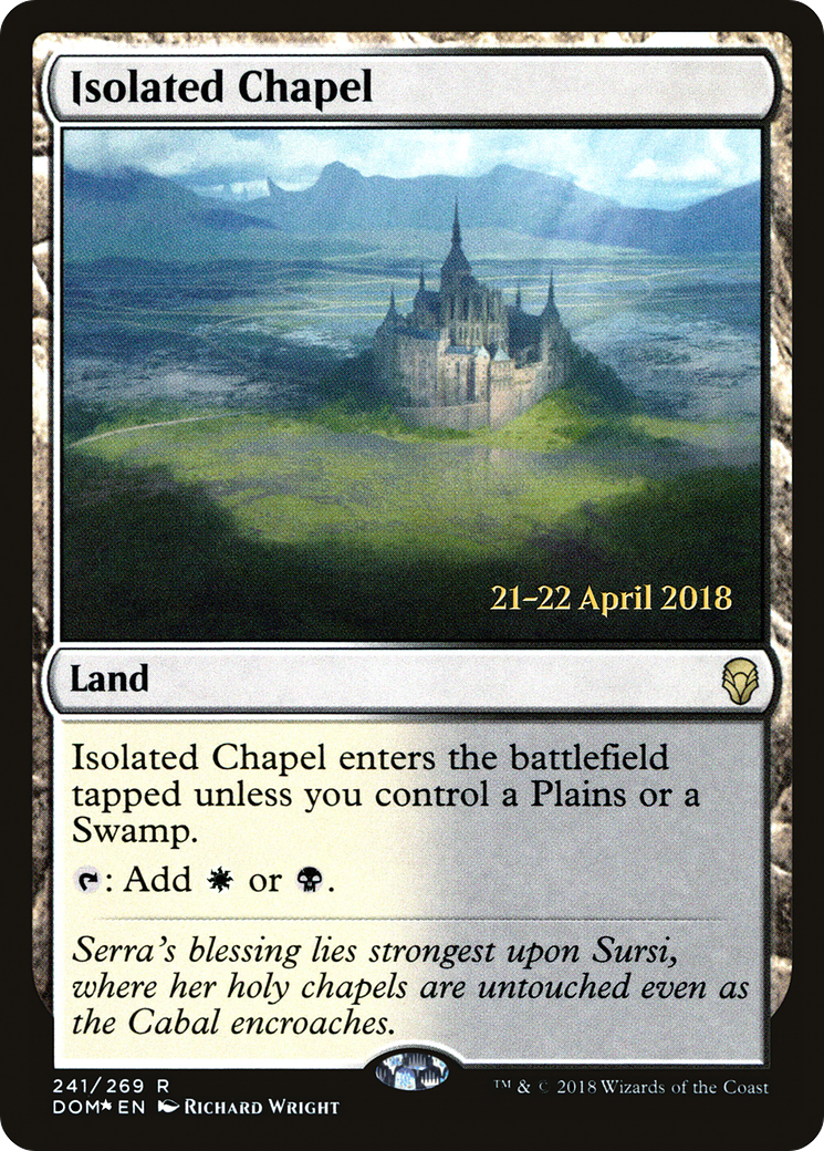 Isolated Chapel [Dominaria Prerelease Promos] - The Mythic Store | 24h Order Processing