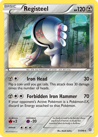 Registeel (51/98) [XY: Ancient Origins] - The Mythic Store | 24h Order Processing