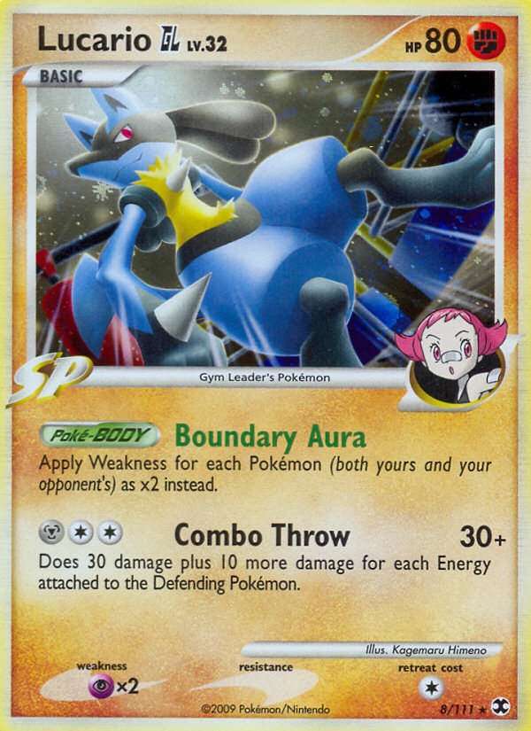 Lucario GL (8/111) [Platinum: Rising Rivals] - The Mythic Store | 24h Order Processing