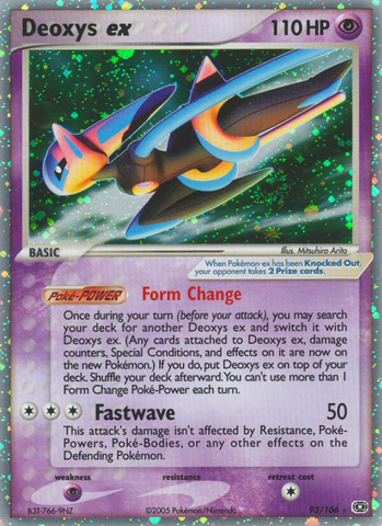 Deoxys ex (93/106) [EX: Emerald] - The Mythic Store | 24h Order Processing