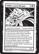 Oddric, Lunar Marquis [Mystery Booster 2 Playtest Cards] - The Mythic Store | 24h Order Processing