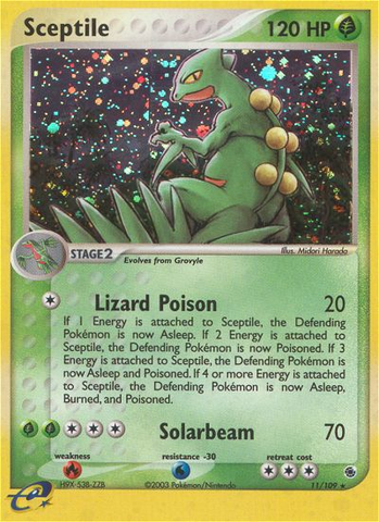 Sceptile (11/109) [EX: Ruby & Sapphire] - The Mythic Store | 24h Order Processing