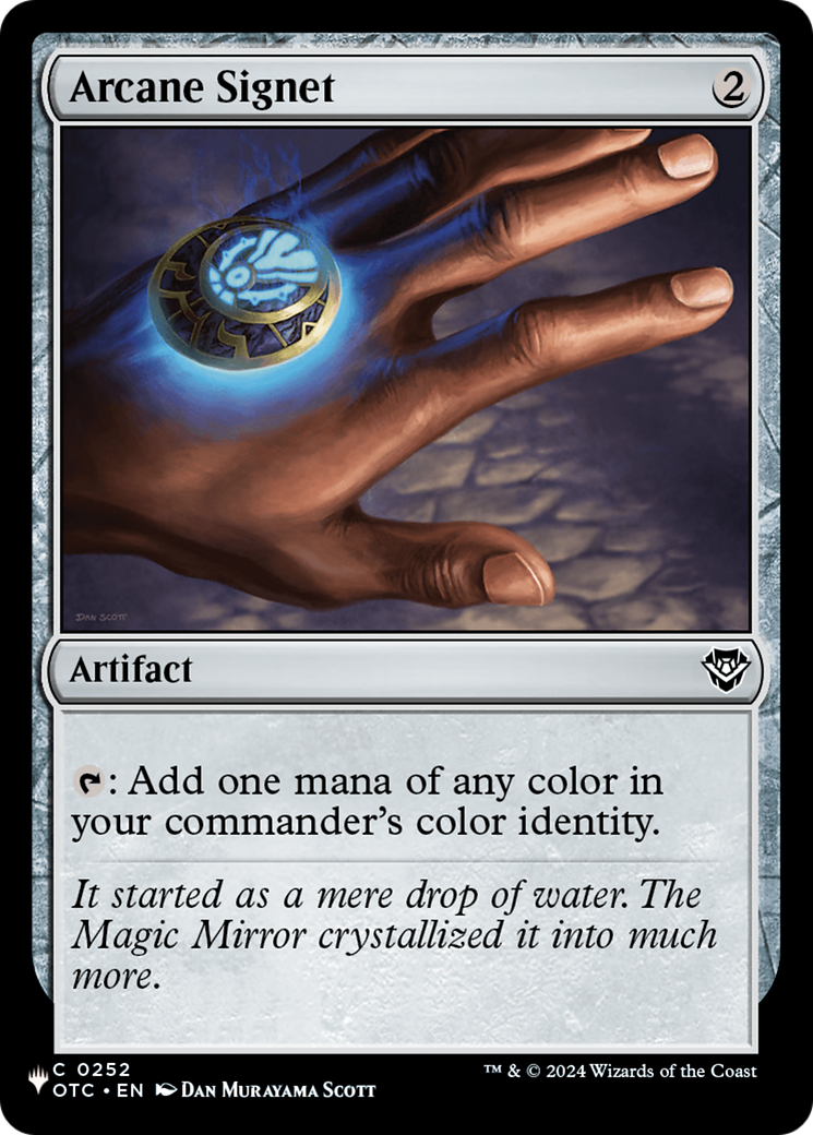 Arcane Signet (OTC) [The List] - The Mythic Store | 24h Order Processing